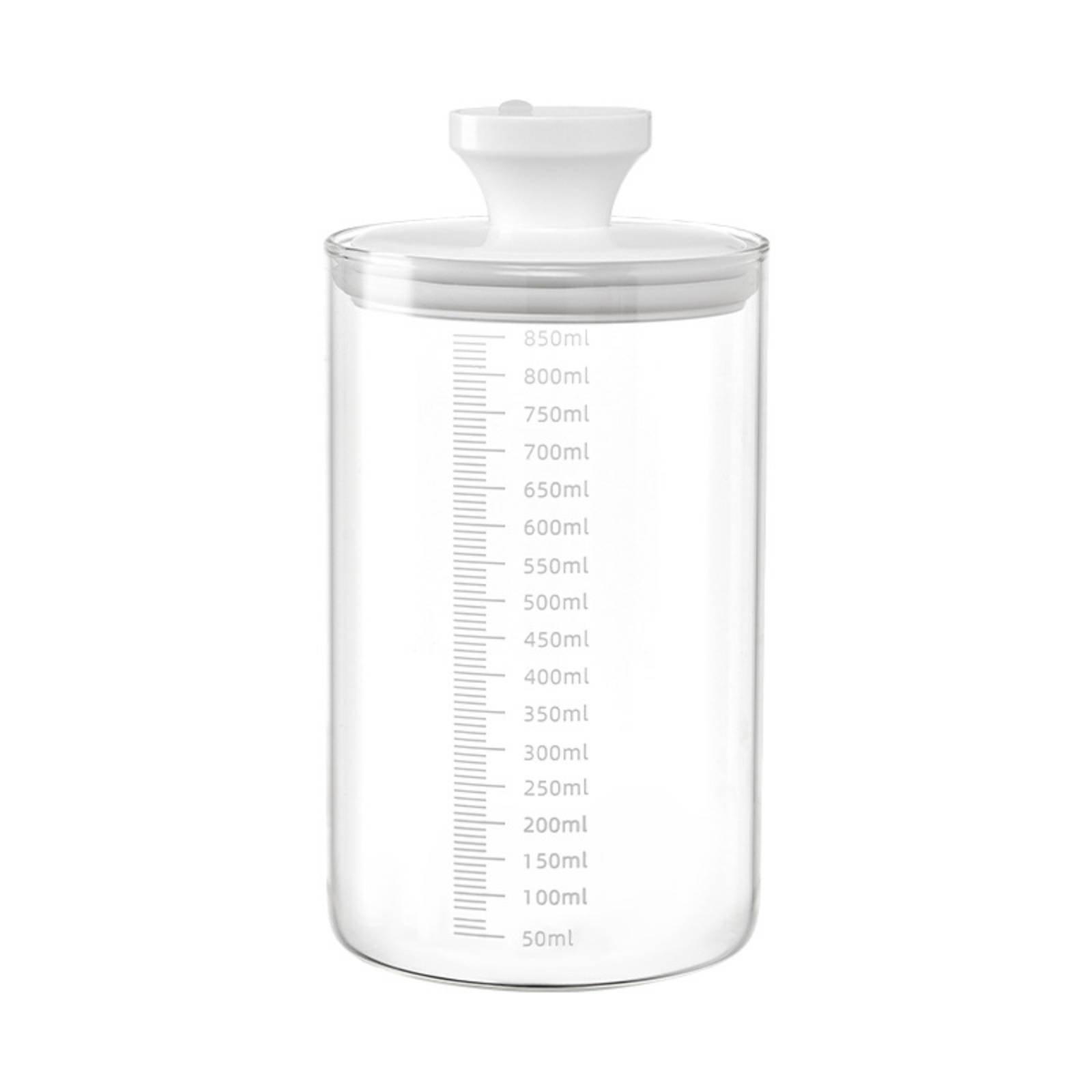 Dried Herbs - Kitchen Glass Storage Jar Vacuum Sealed
