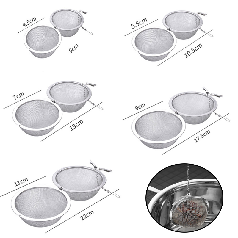 1-5pcs Tea Infuser Stainlesss  - Herbal Tea ulasan dan harga