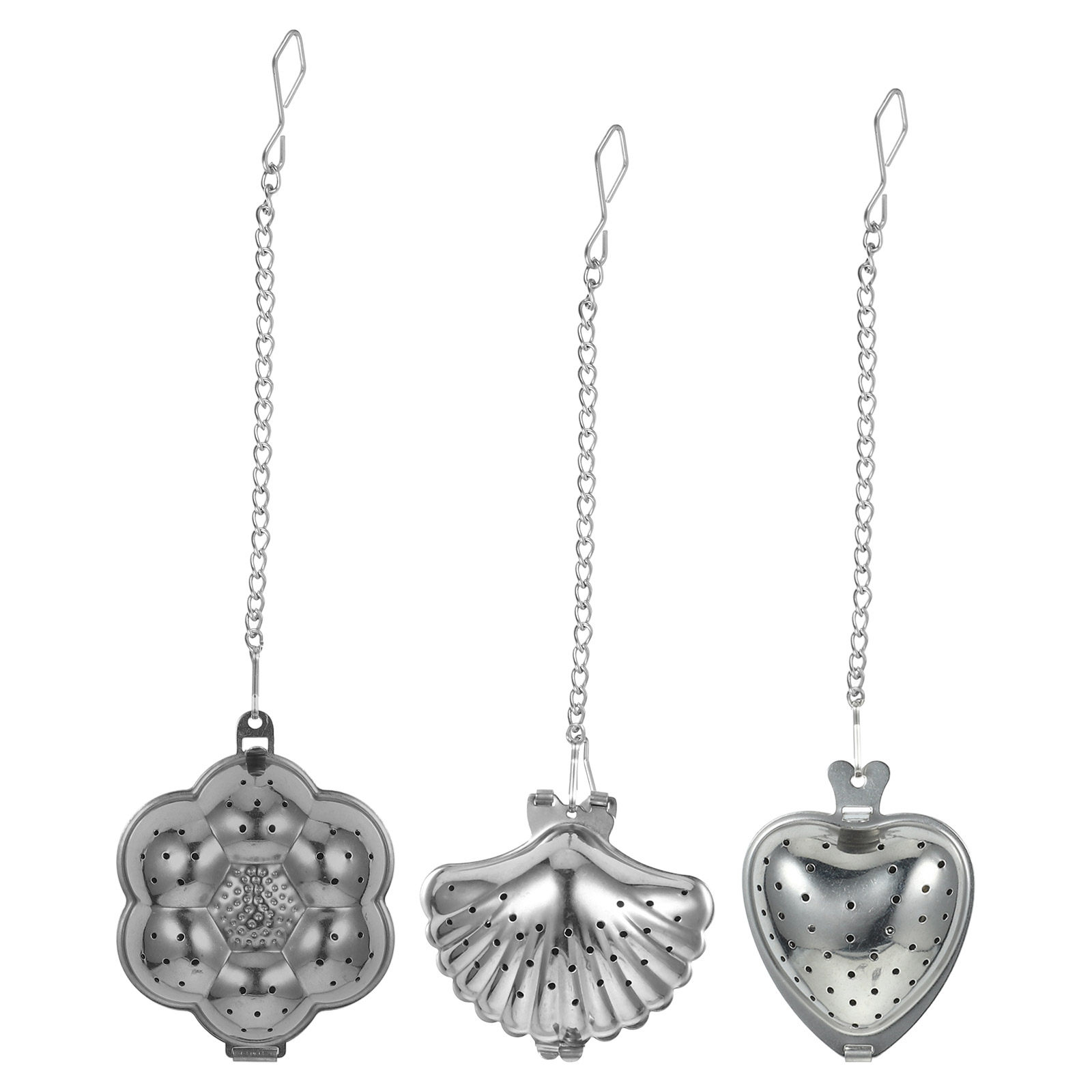 3Pcs Stainless Steel Tea Infus - Chamomile Tea ulasan dan harga