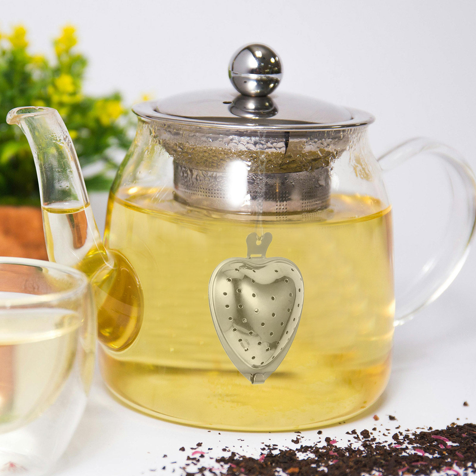 3Pcs Stainless Steel Tea Infus - Chamomile Tea ulasan dan harga