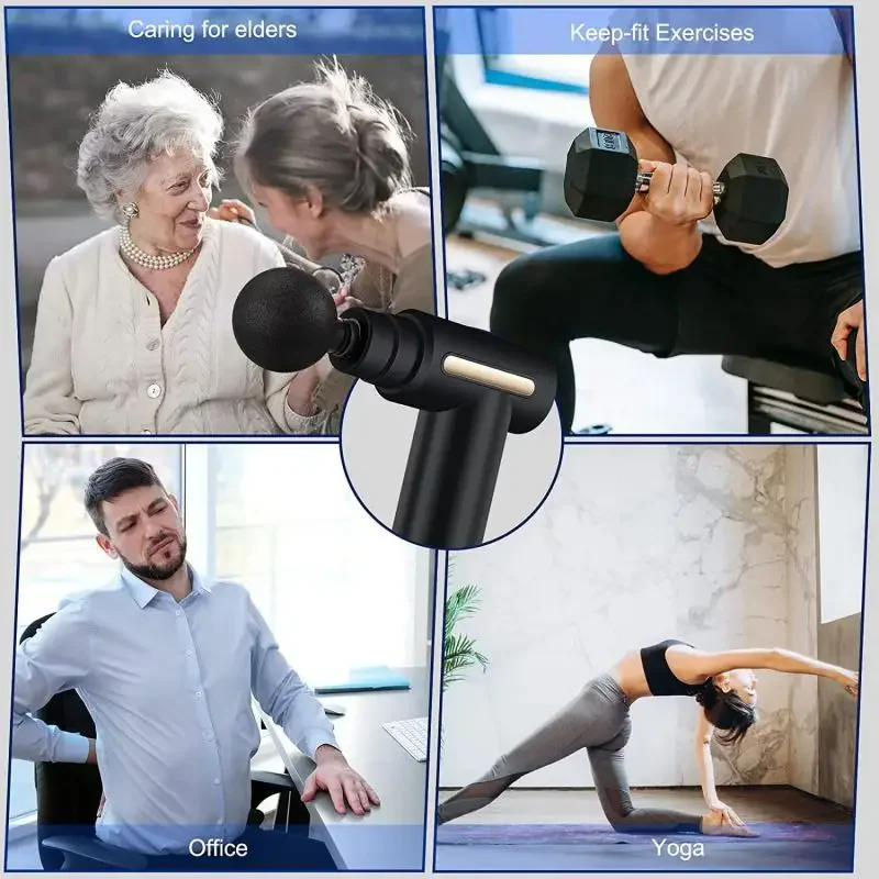 2024 portable fascia gun body  - Health Wellness ulasan dan harga