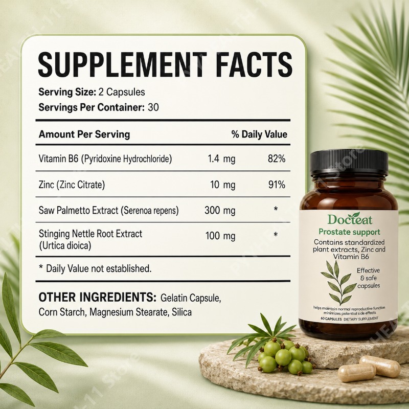 Saw Palmetto Capsules with Net - Herbal Supplement ulasan dan harga