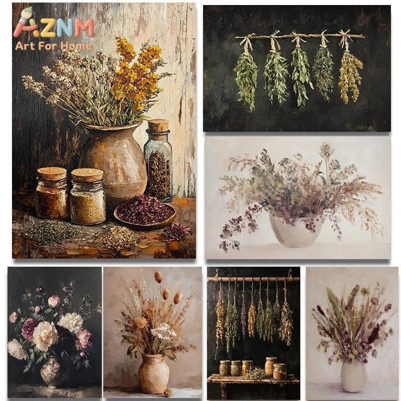 AZNM Vintage Dried Flower Herb - Dried Herbs ulasan dan harga