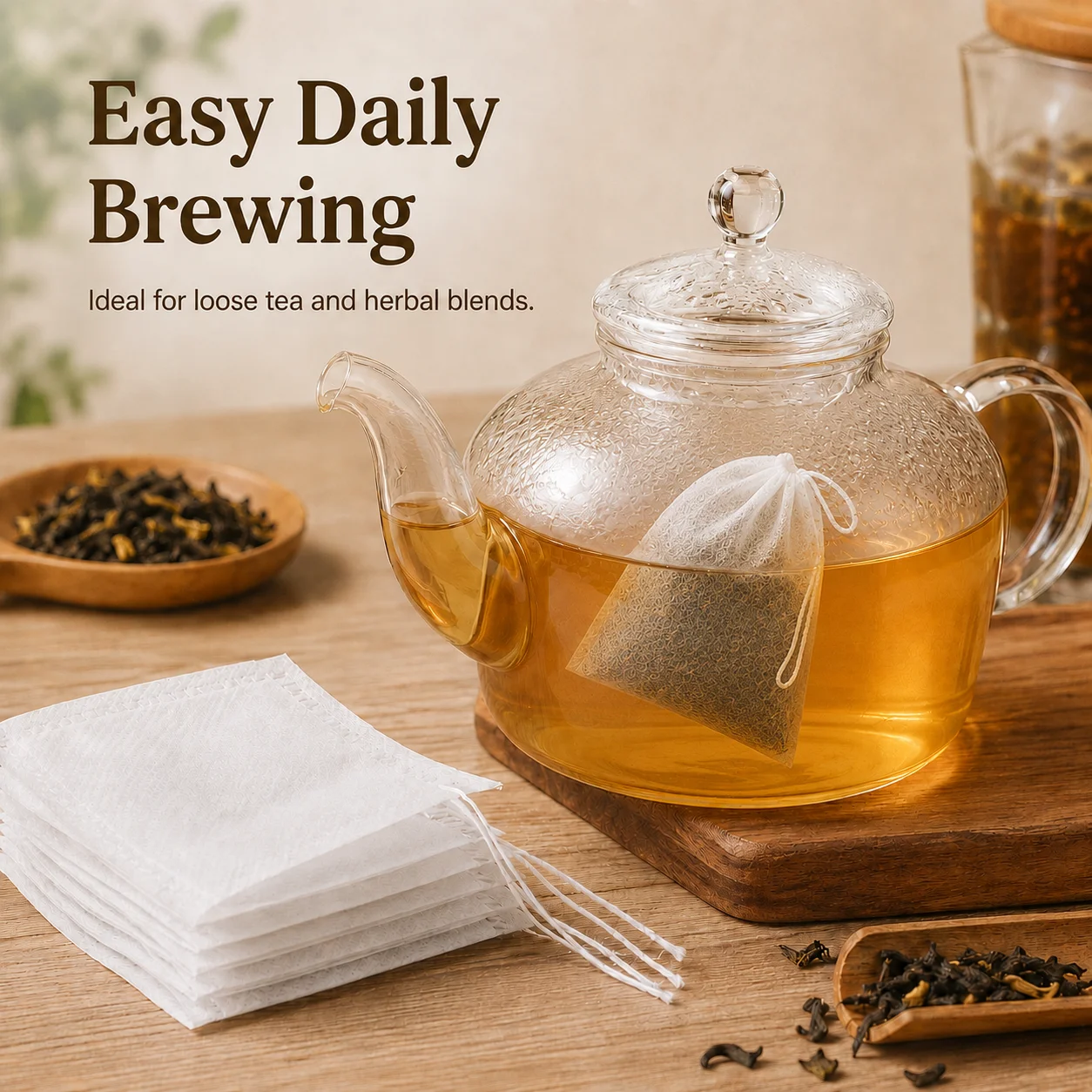 100PCS Disposable Drawstring T - Herbal Tea ulasan dan harga